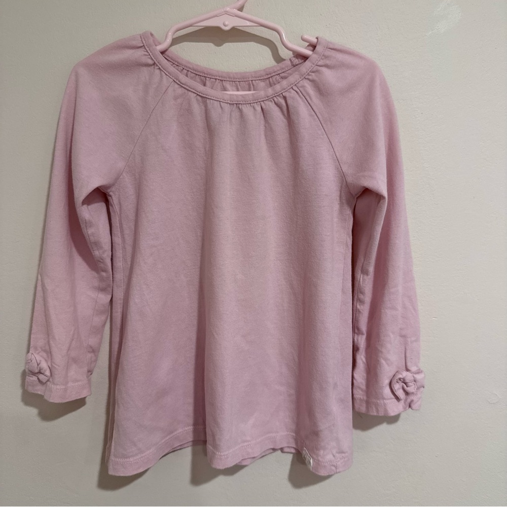 Beautiful Baby Gap Floral Navy Corduroy Jumper with Salmon Pink Top size 3T - Picture 2 of 6